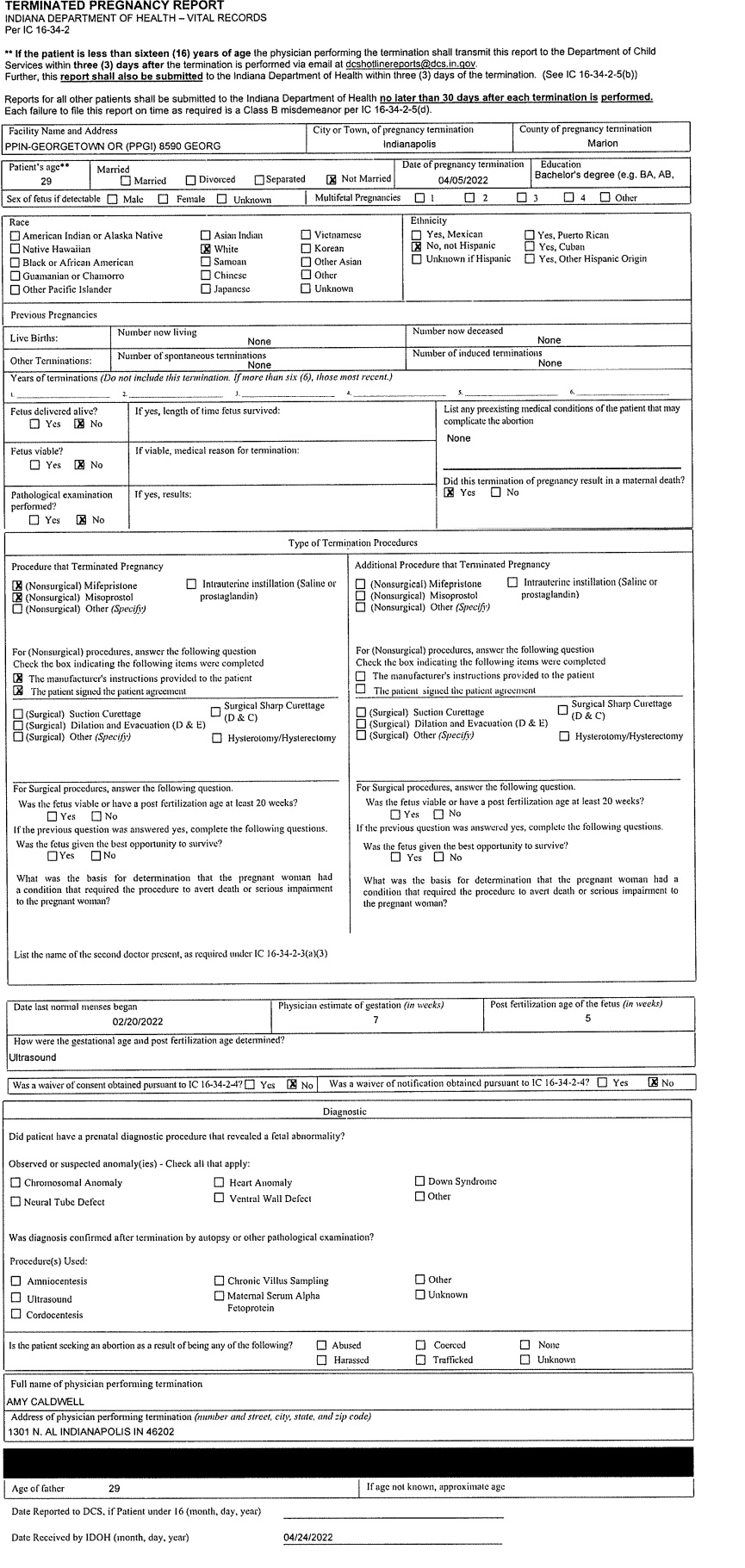 Abortion deaths, infant born alive linked to Indiana abortionist suing to end state’s pro-life law image