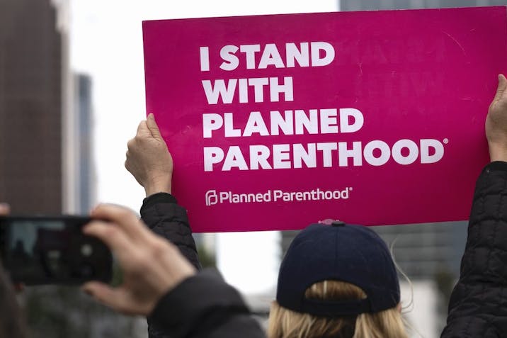 Connecticut, Planned Parenthood sign