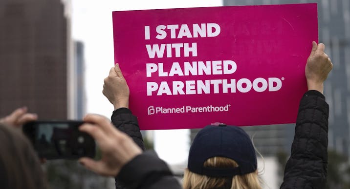 Connecticut, Planned Parenthood sign