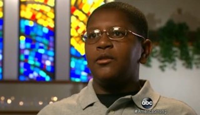 15-year-old Davion Only made a plea for a family. Davion Only
