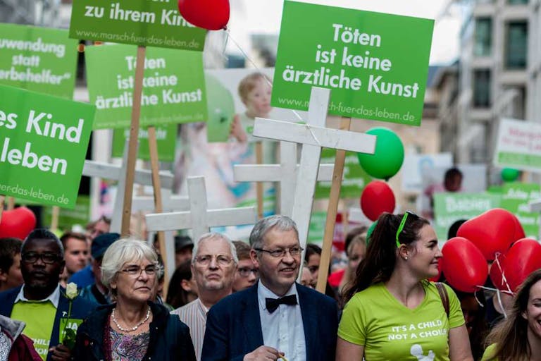 ‘March for life’ demostration in Berlin