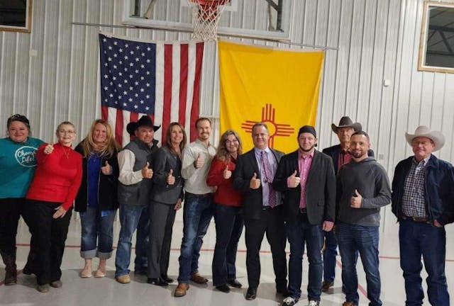 Post-vote, Roosevelt County, NM (Photo: Mark Lee Dickson)