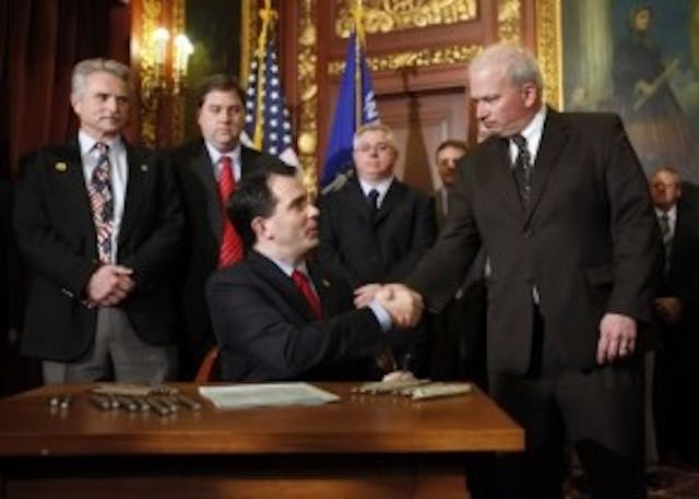 Scott Walker and Fitzgerald