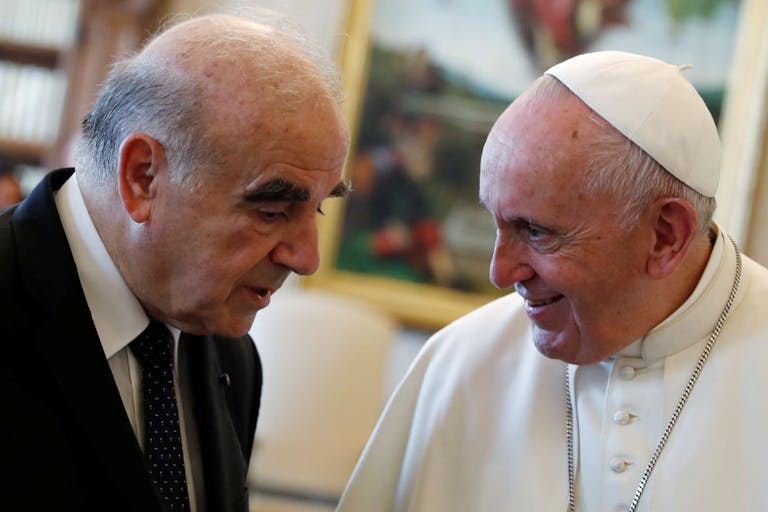 Pope Francis Meets President Of Malta George Vella