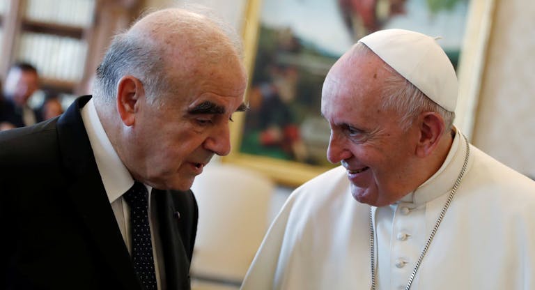 Pope Francis Meets President Of Malta George Vella