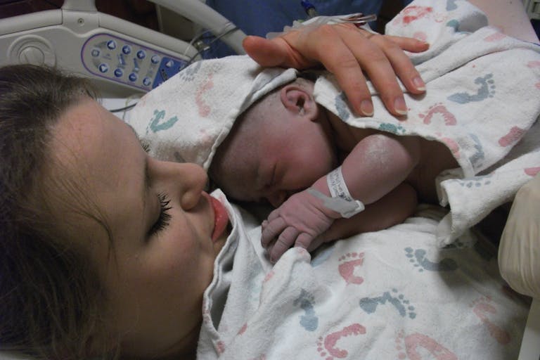 birth, mom, baby