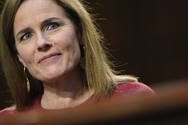 Senate Holds Confirmation Hearing For Amy Coney Barrett To Be Supreme Court Justice