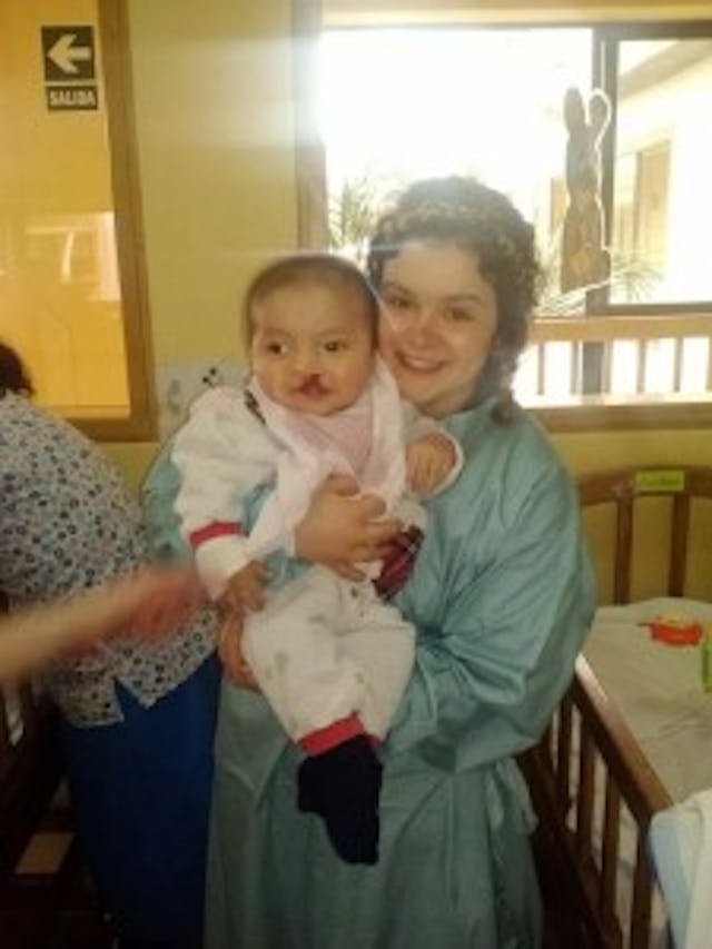 Gabriella on a mission trip working with special needs children IMG_863527829921