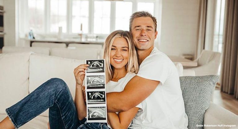 sadie robertson huff pregnancy instagram
