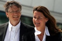 Bill and Melinda Gates. Photo by Kjetil Ree