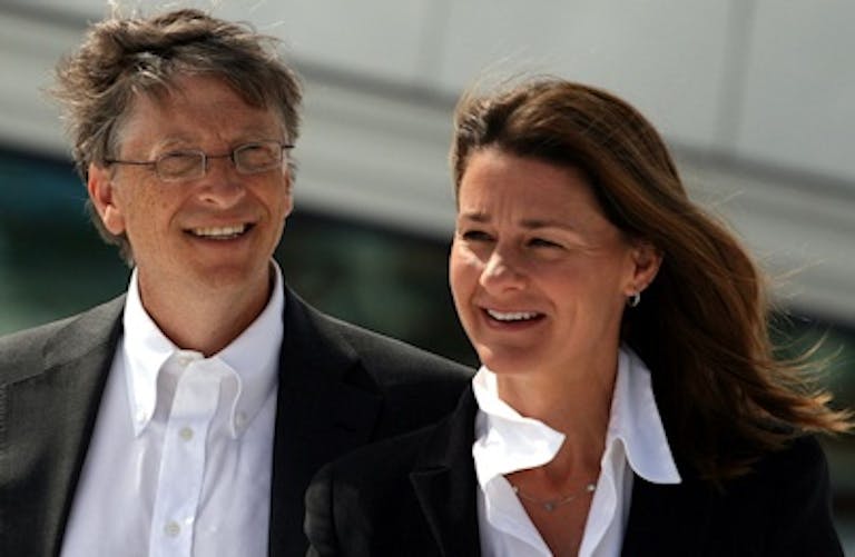 Bill and Melinda Gates. Photo by Kjetil Ree