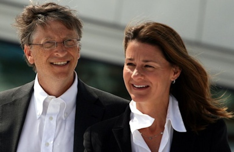 Bill and Melinda Gates. Photo by Kjetil Ree