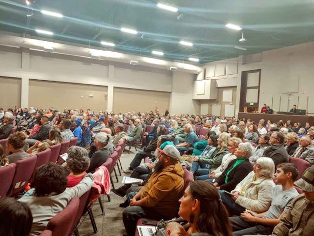 Over 400 Coloradans attended the Sanctuary Cities For the Unborn Interest Meeting in Pueblo, Colorado (Photo: Mark Lee Dickson)