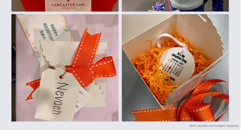 Lancaster Law Foundation adoption day
