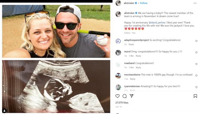 Actress Ali Stroker uses pregnancy to advocate for those with disabilities image