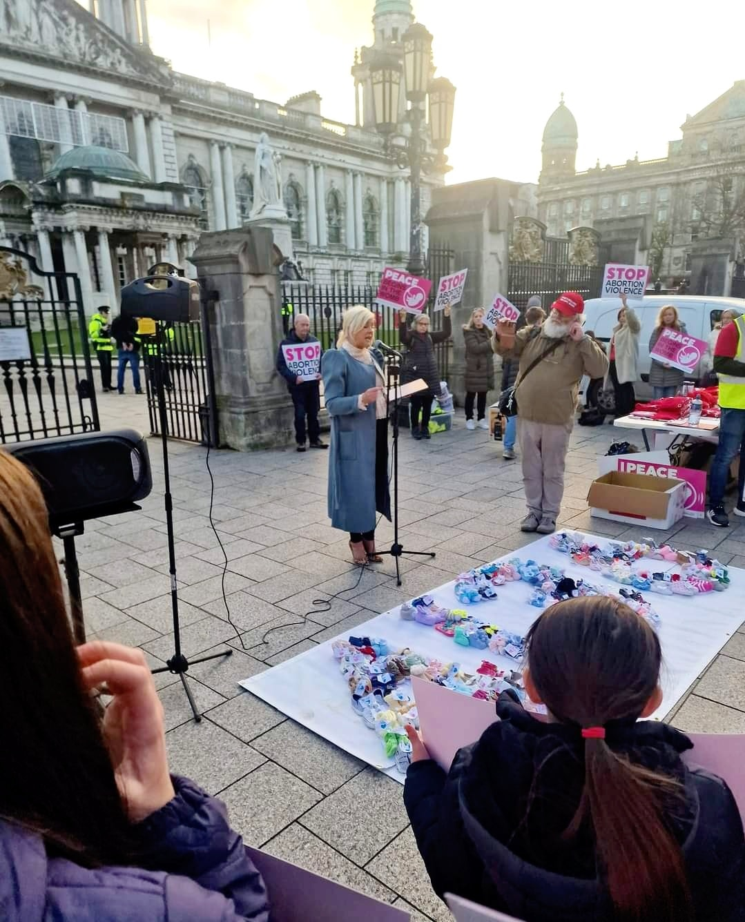 Pro-abortion man bites pro-life activist in Northern Ireland image