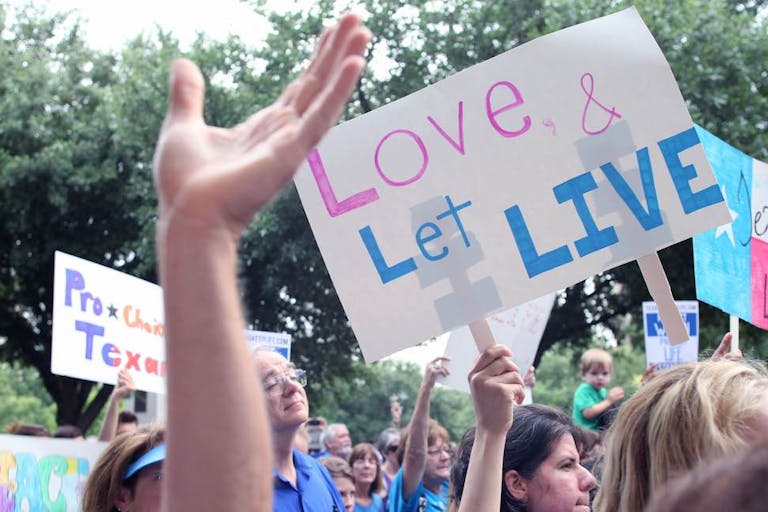 pro-life, Texas, sanctuary, unborn