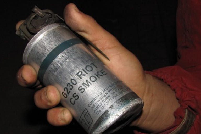 tear-gas