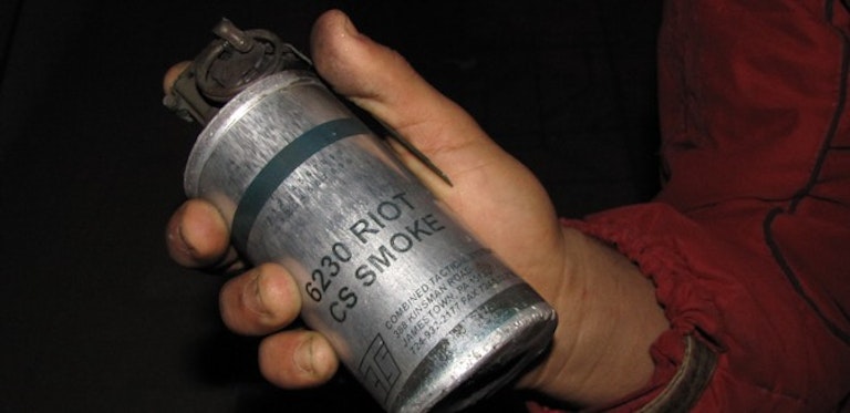 tear-gas