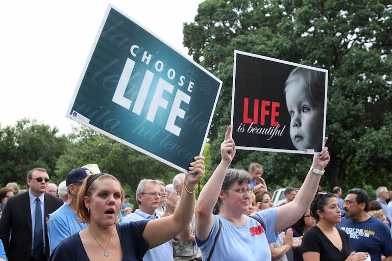 Texas, pro-life