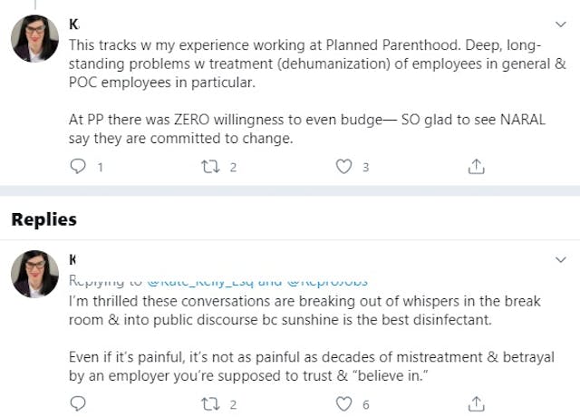 Former Planned Parenthood staffers confirm racism accusations after Buzzfeed (Image: Twitter) Image: Former Planned Parenthood staffers confirm racism accusations after Buzzfeed (Image: Twitter)
