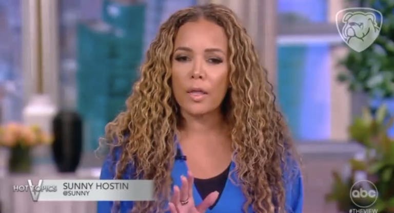 sunny hostin the view screenshot twitter