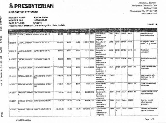 The late-term abortion that killed Keisha Atkins and her baby was funded by taxpayers image