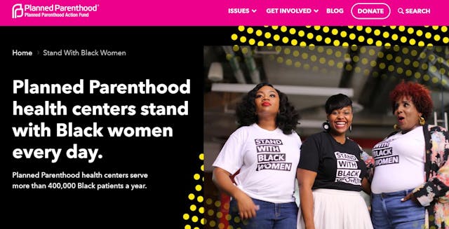 Planned Parenthood’s Black clients total 400K a year (Image: PPACT) Image: Planned Parenthood sees 400K Black clients a year (Image: PPACT)