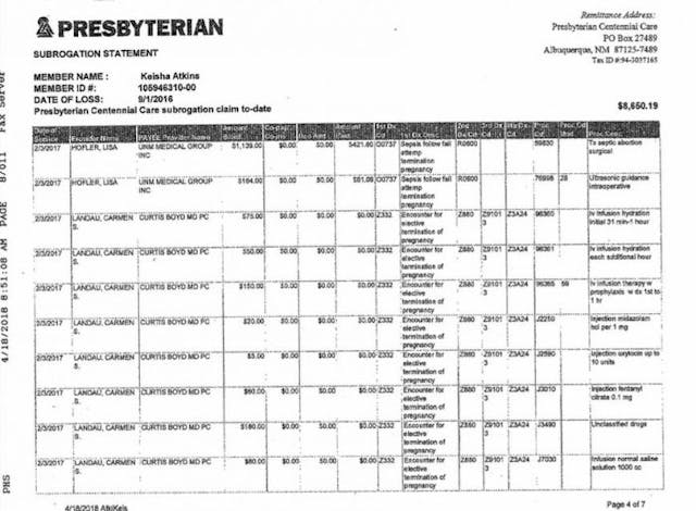 The late-term abortion that killed Keisha Atkins and her baby was funded by taxpayers image