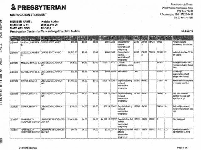 The late-term abortion that killed Keisha Atkins and her baby was funded by taxpayers image