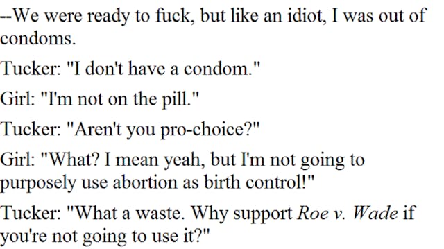 Pregnancy counseling, bro-choice style. Pregnancy counseling--bro-choice style