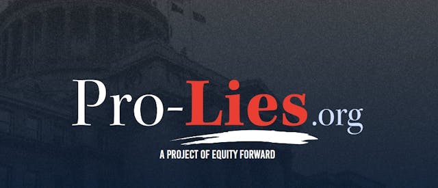 Image: Equity Forward is a project of ProlifeLies.org website