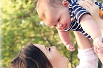 Rebekah Chaveste and her son, Zechariah.