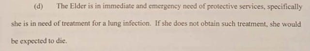 Beverly Finnegan order Beverly Finnegan order. The court will hear today from those who want her removed from life support.