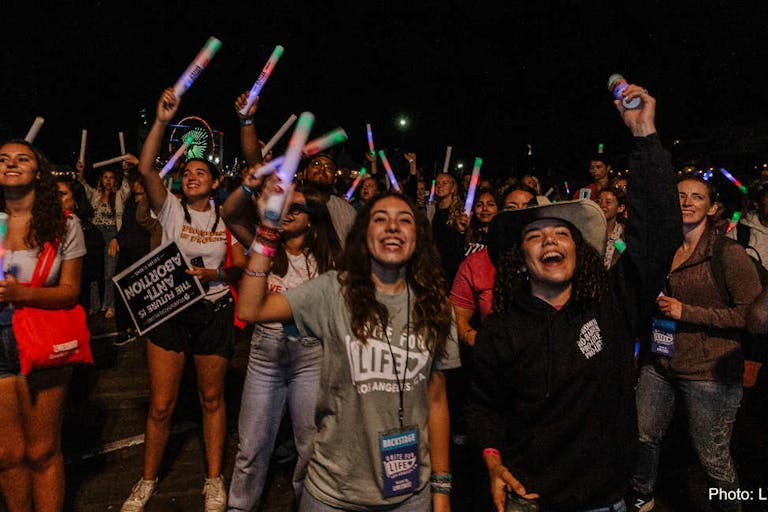 Unite for Life crowd