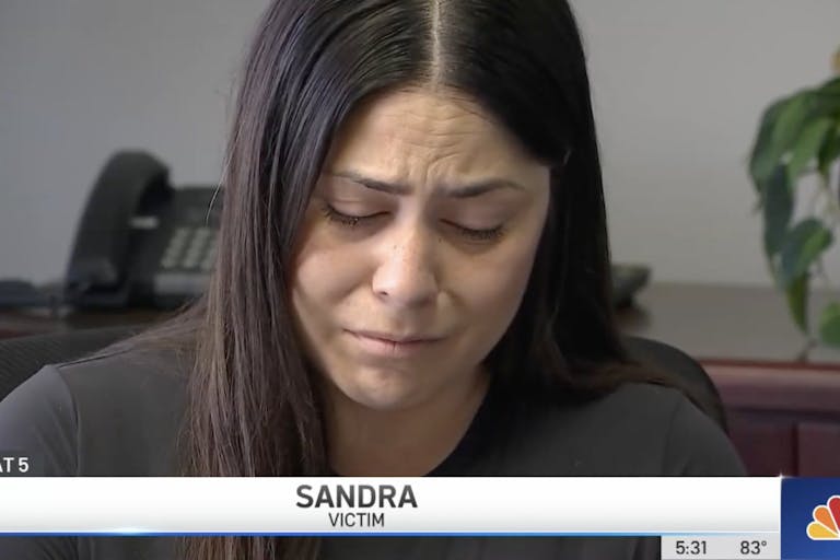 screenshot sandra coercion victim