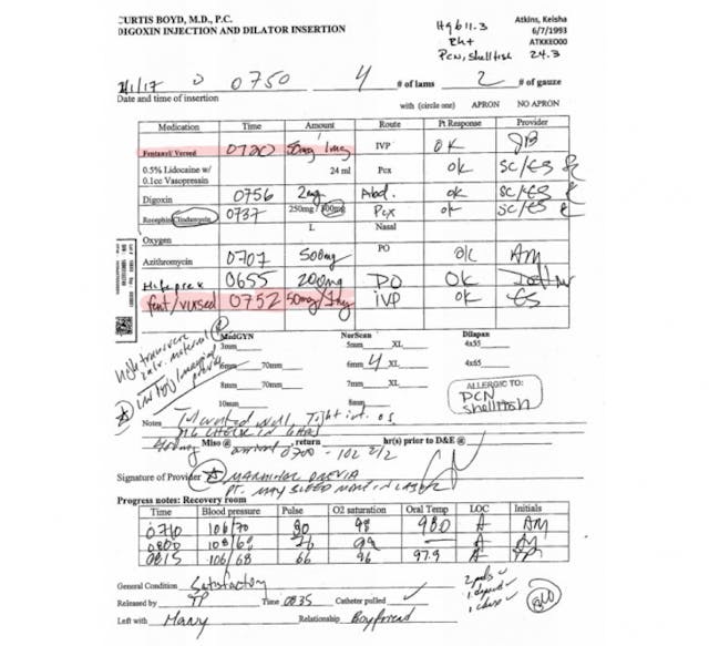 Documents reveal Keisha Atkins was repeatedly drugged by abortion facility before her death image