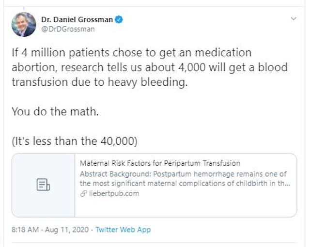 Fact checking the fact checkers: Yes, the abortion pill really is dangerous image
