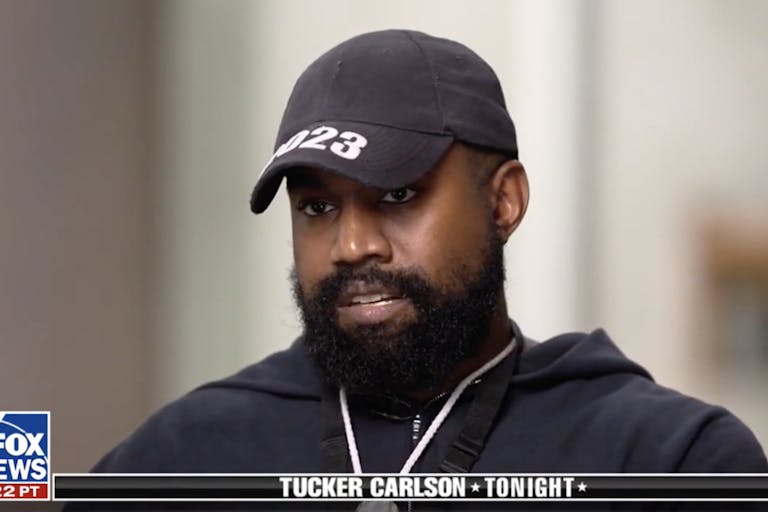 kanye west tucker carlson