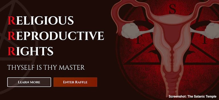 raffle satanic temple
