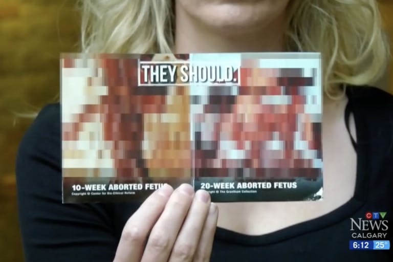 screenshot abortion mailer