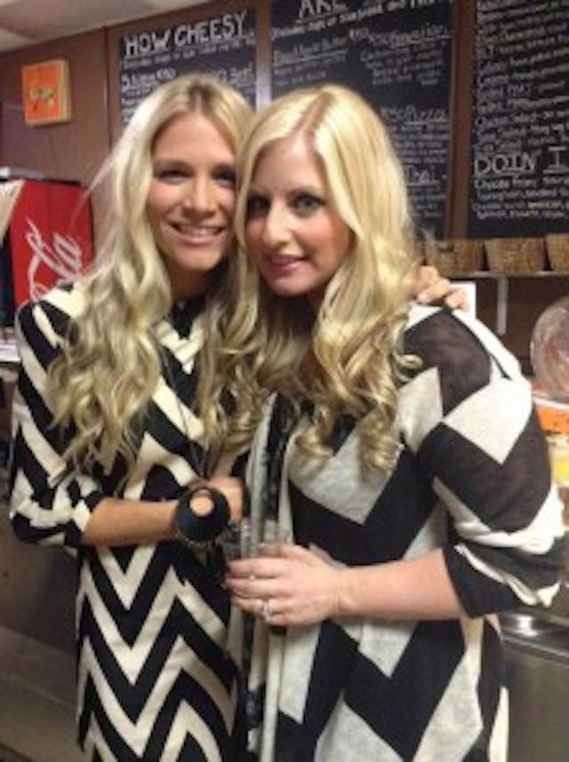 Emily and her friend, Melanie. me and melanie