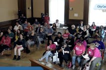 Des Moines city council meeting