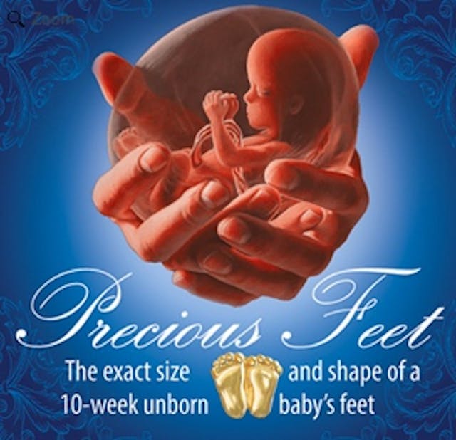 Photo: Heritage House precious feet pin