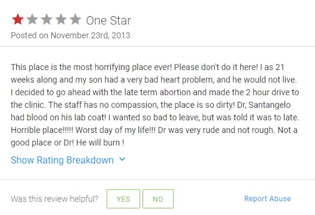 Washington Surgi-Clinic Vitals Review November 2013 Abortion facility agrees to kill healthy 26-week-old baby for $6,200 image