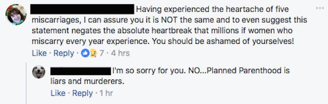 miscarriage