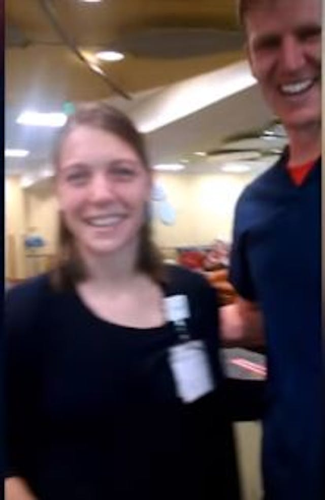 Matt and Katie are thrilled to learn about their daughter’s birth. Emotional adoption video: ‘Our souls will be bonded forever’ image