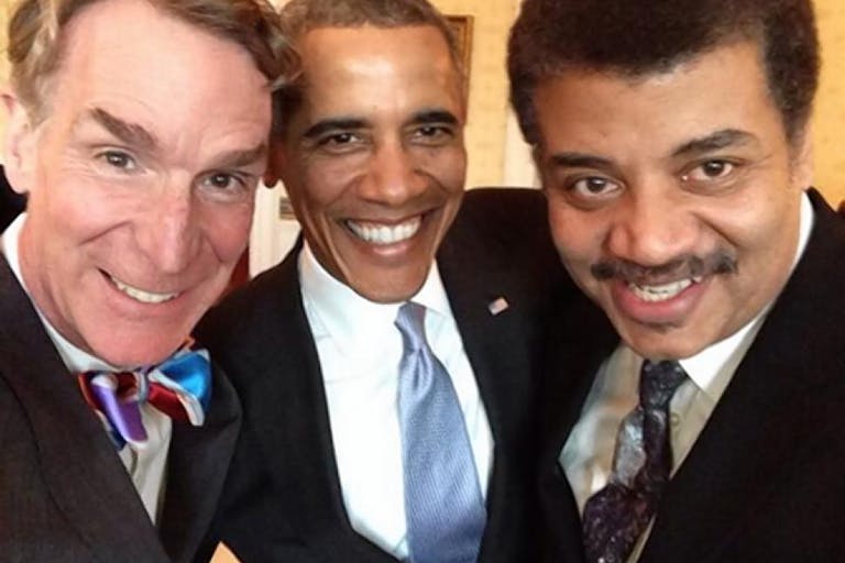 Bill Nye Obama and Tyson