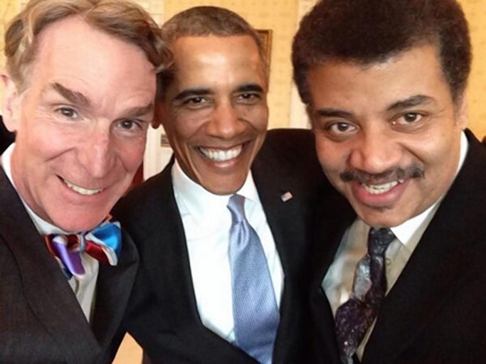 Bill Nye Obama and Tyson