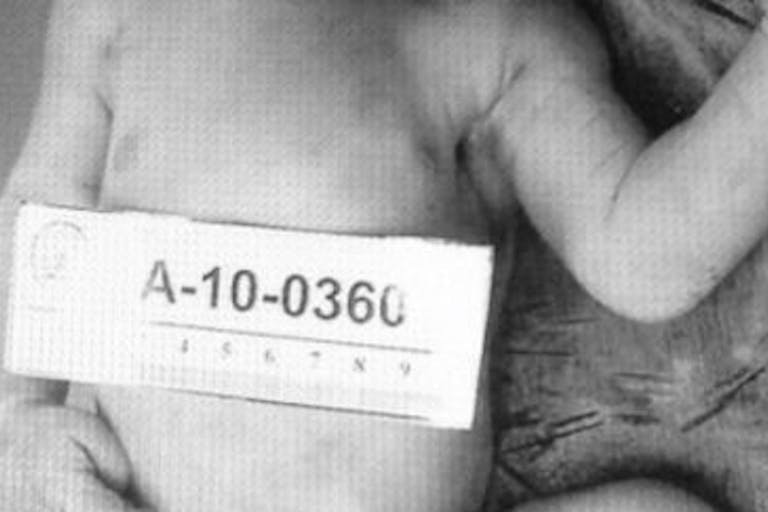 Evidentiary photo via VidasSV.org of newborn murdered in El Salvador.